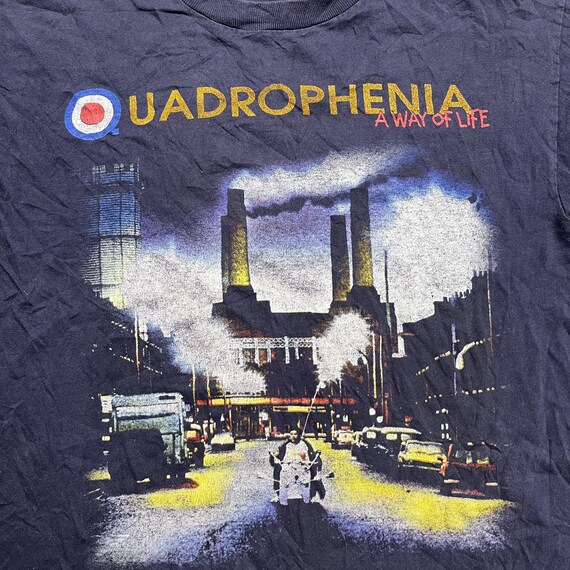 Vintage the Who Quadrophenia A Way of Life Classic Rock Band T
