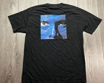 Vintage Y2k Blue Man Group American Performance Art Large Black T