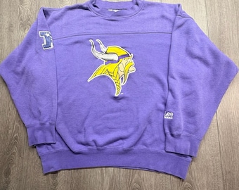 Vintage Lee Sport Minnesota Vikings Sweatshirt Mens XL Purple NFL Crewneck 90s