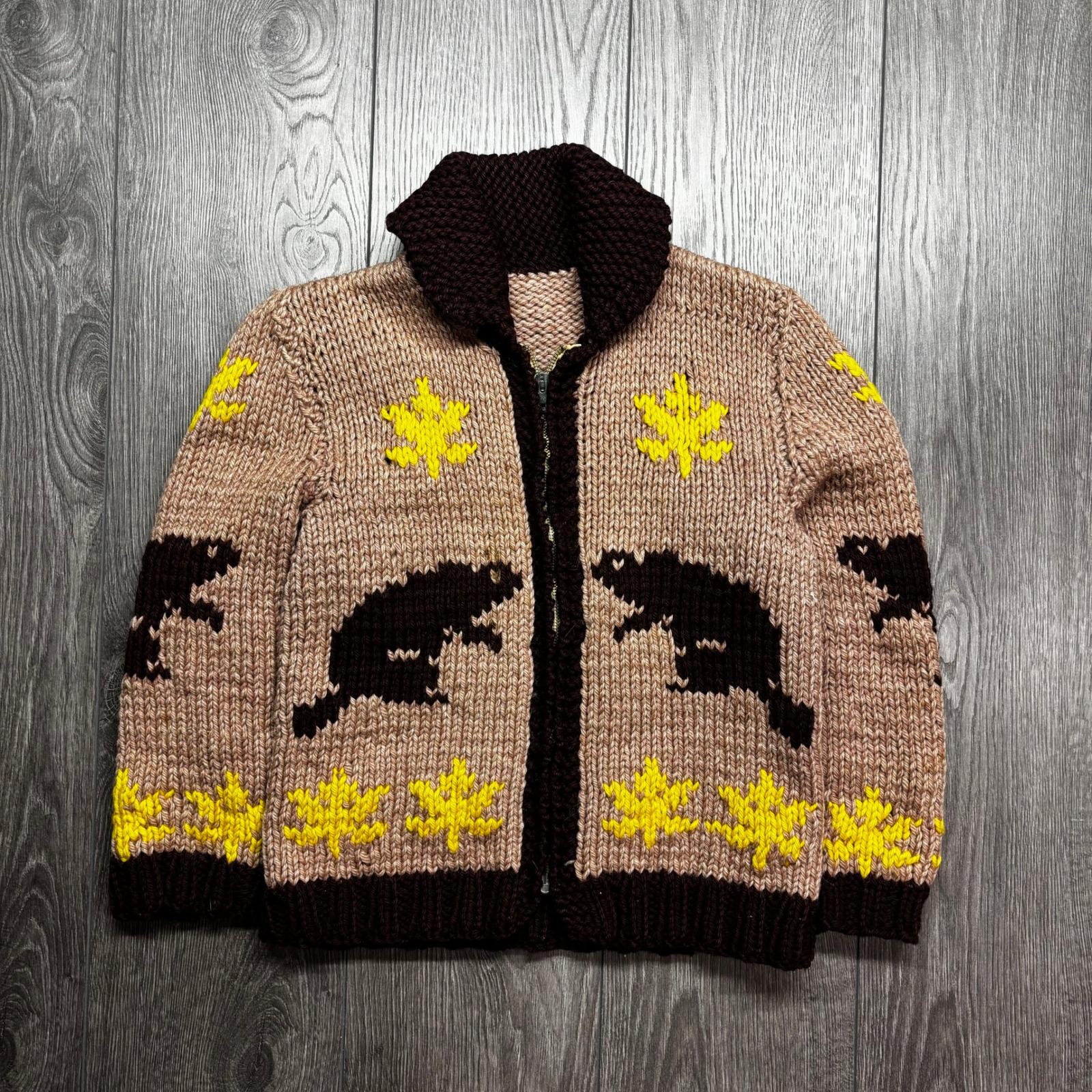 Cowichan Sweater Maple Leaf - Etsy