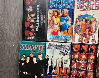 VHS Movie Music Band Bon Jovi Crush St Lunatics Free City Sealed