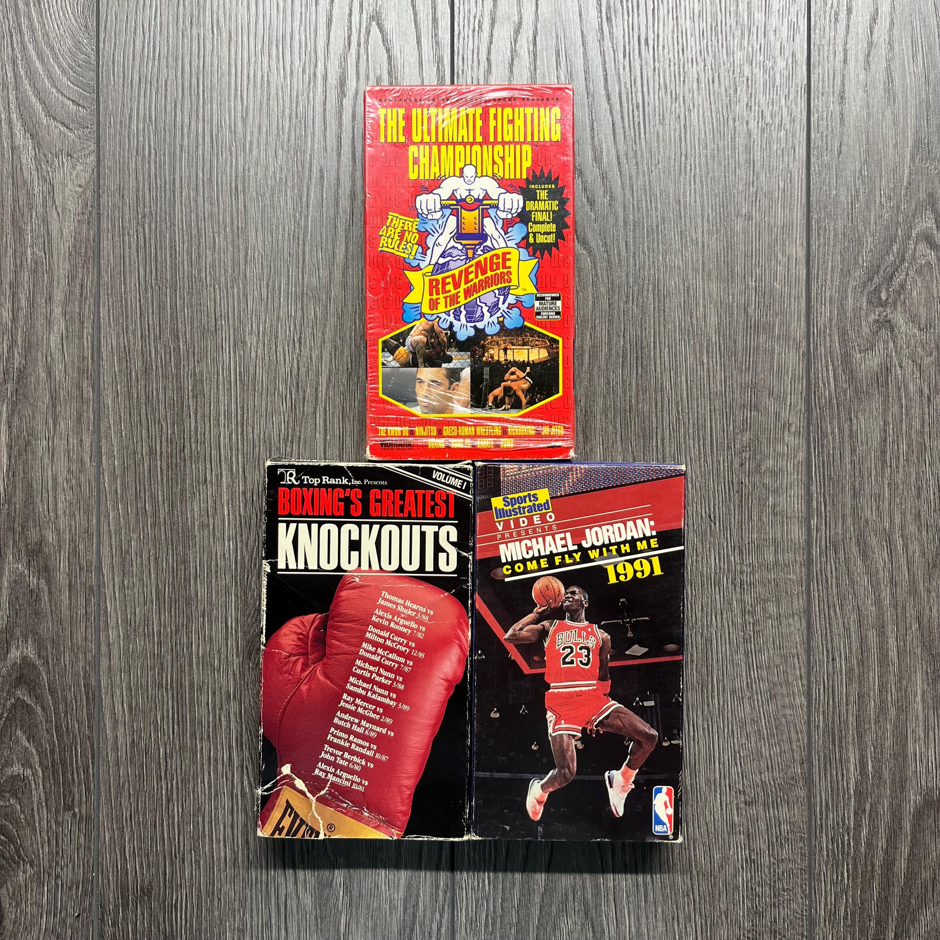 VHS Lot Sports UFC Ultimate Fighting Championship Revenge of the