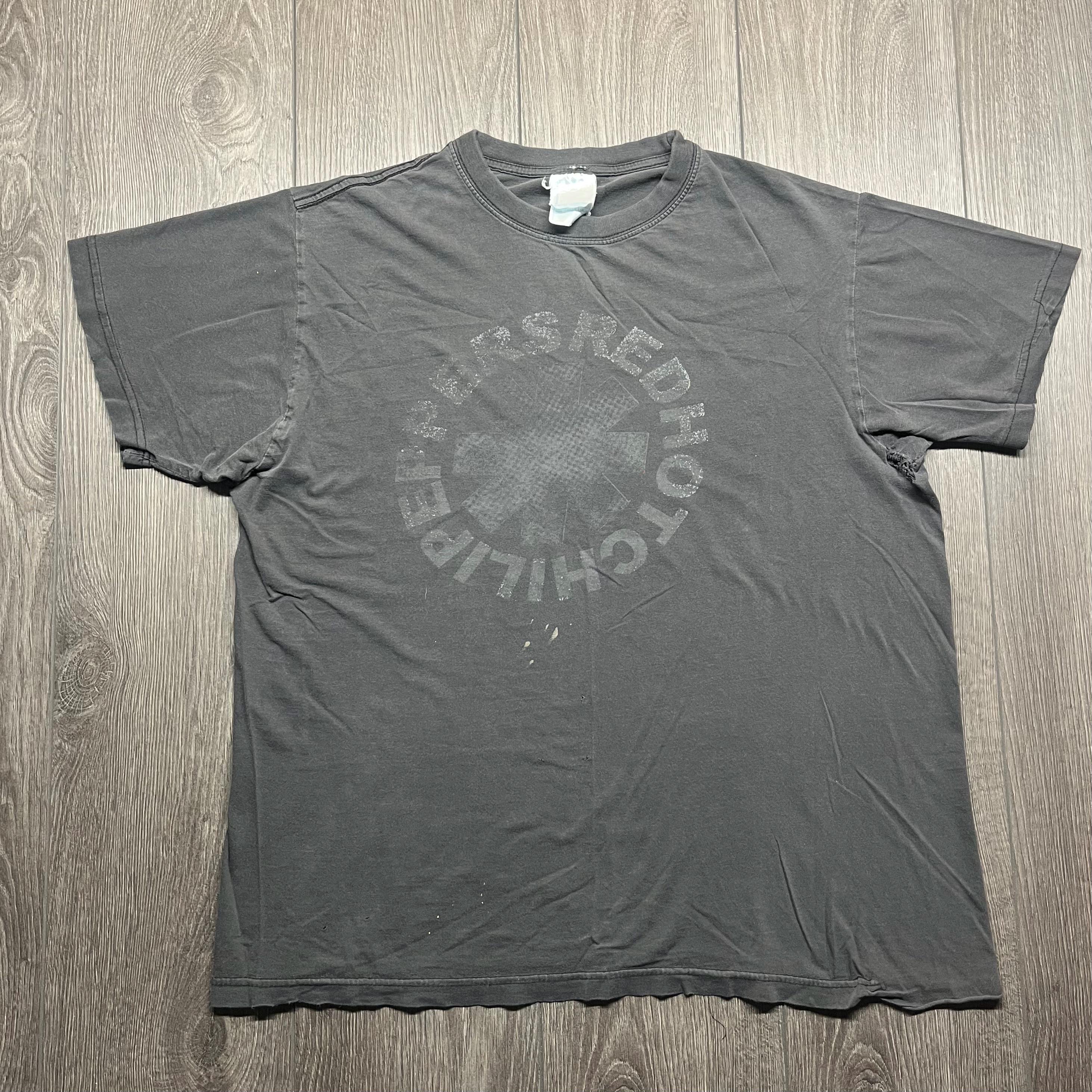 Vintage Red Hot Chilli Peppers 1990s Band T Shirt XL Faded