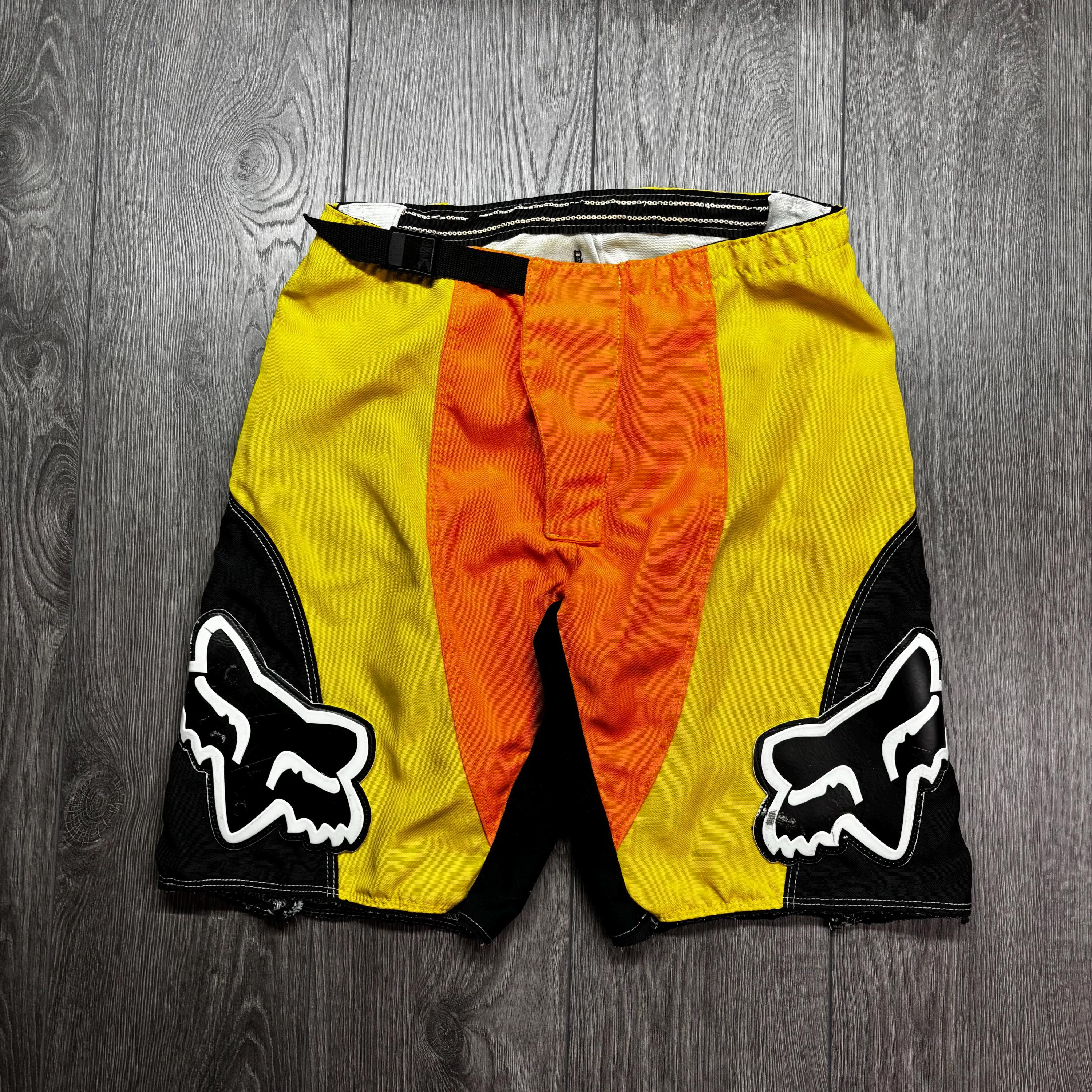 Vintage Fox Racing Motocross Shorts Y2k Wide Leg Streetwear 32 - Etsy