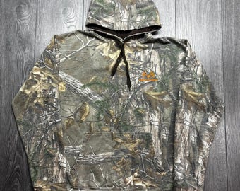 Realtree Sweat-shirt à capuche camouflage pour hommes Grand PH2143 camouflage forêt Y2k