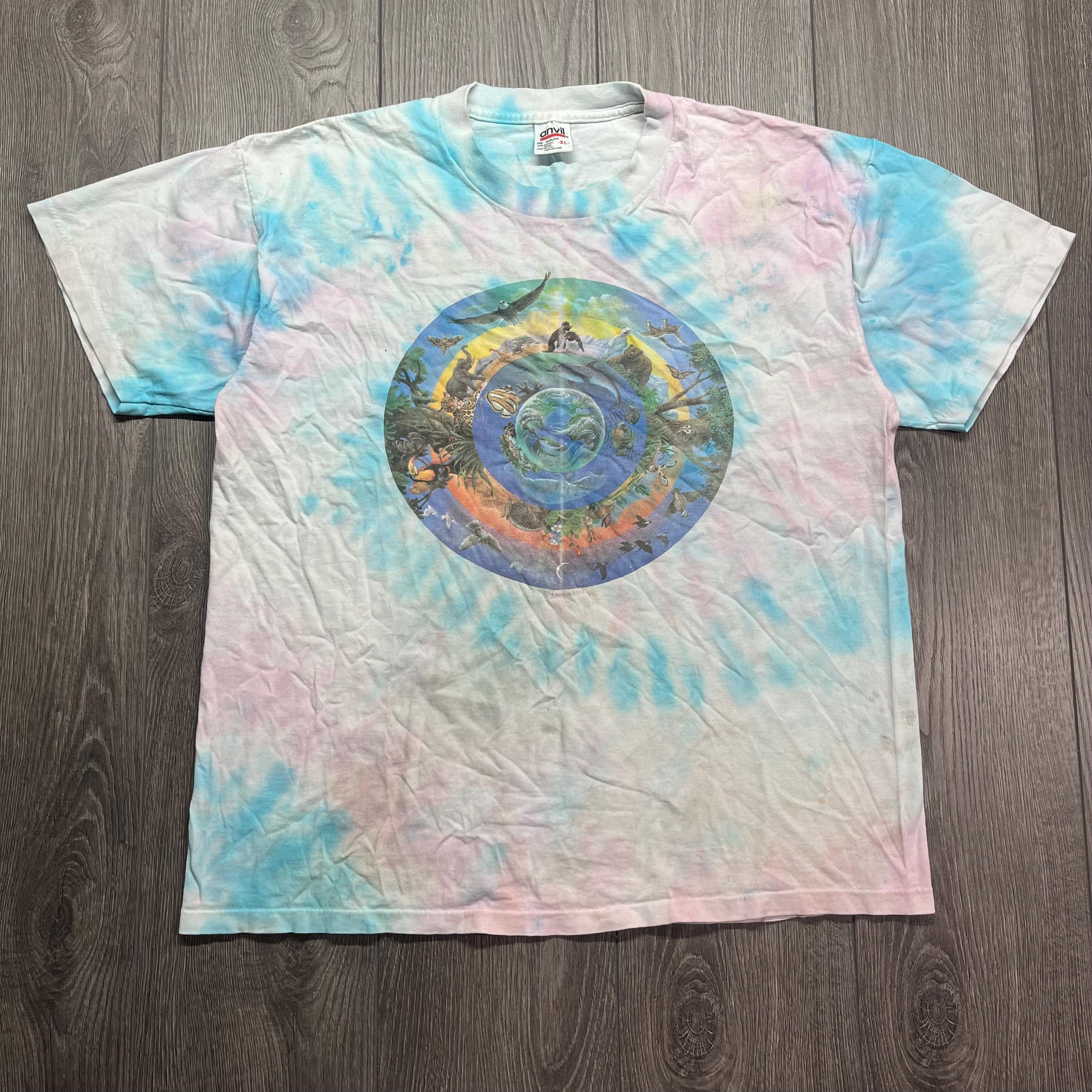 Vintage 1990s Lets Peace It Together Humanitees T Shirt