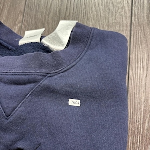 Vintage Disney Store Mens XXL Mickey Mouse Friends Embroidered Navy Sweatshirt image 8