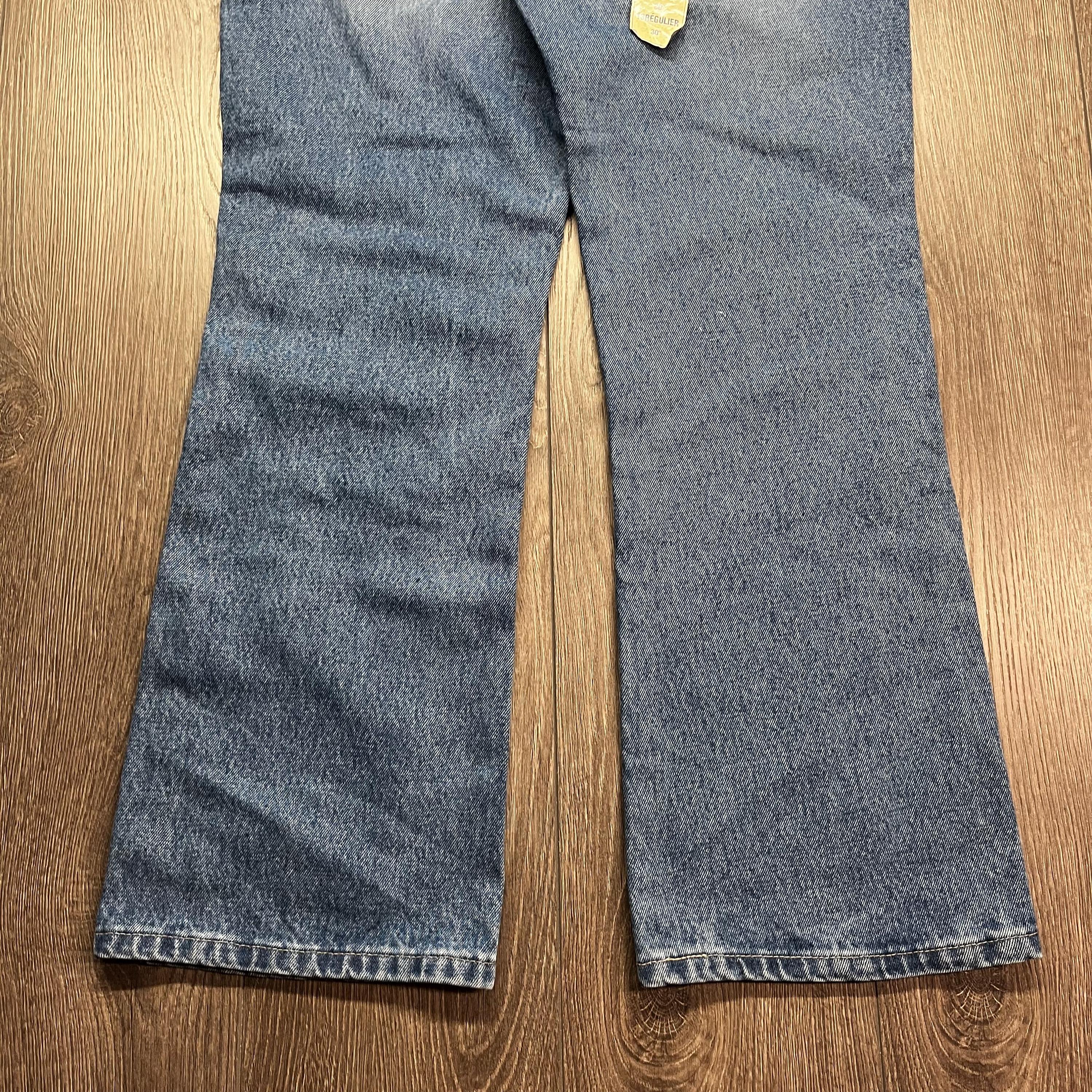 Vintage 725 Originals Baggy Boot Cut Blue Denim Jeans 32 X 30 