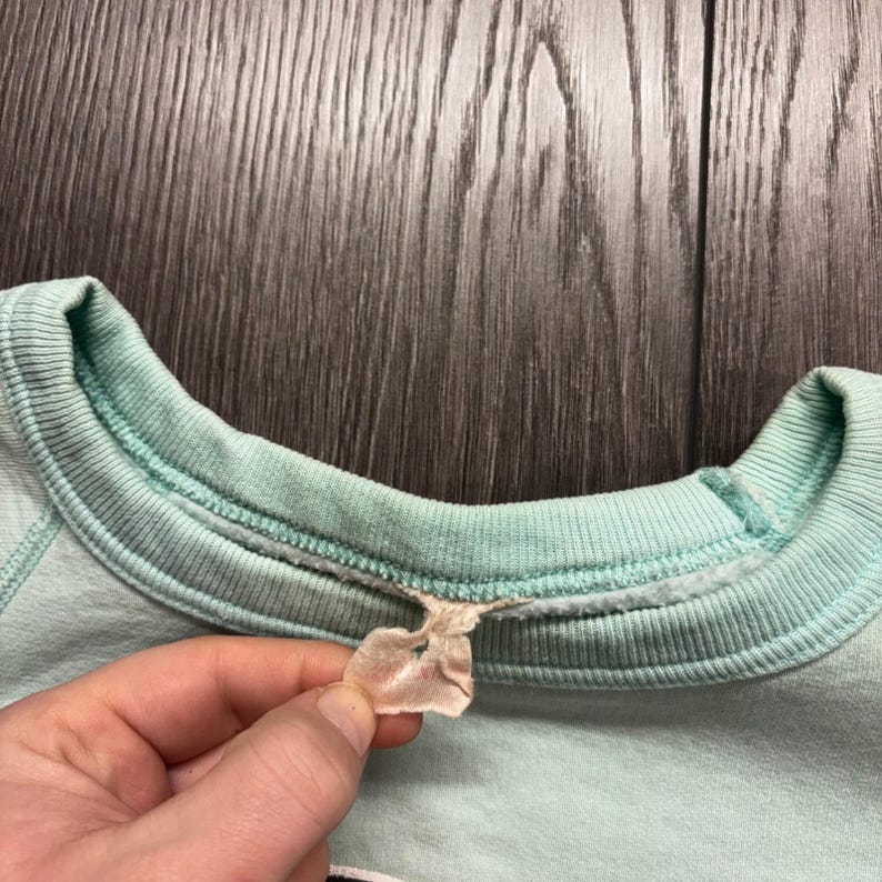 Vintage Mickey Mouse Niagara Falls Canada Sweatshirt Raglan Small 22x23 image 4