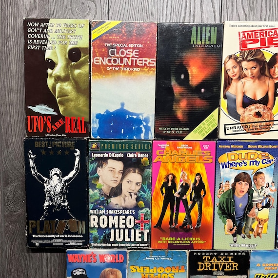 Classic Movies Vhs Alien UFO Close Encounters American Pie