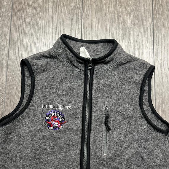 ヴィンテージ トロント ラプターズ 1990 年代 NBA ベスト 刺繍入り