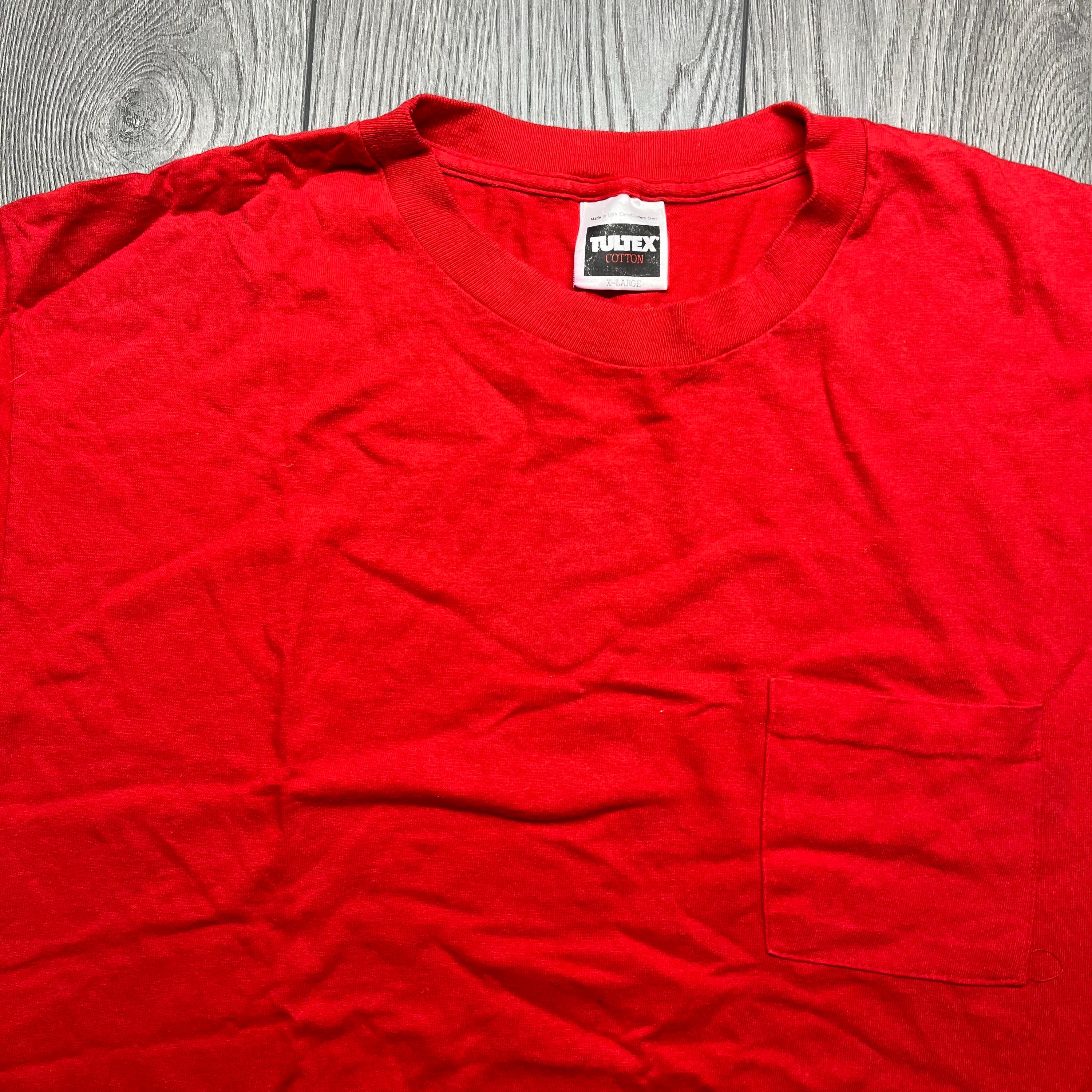 Vintage 1990s Tultex Blank T Shirt XL Extra Large Streetwear 