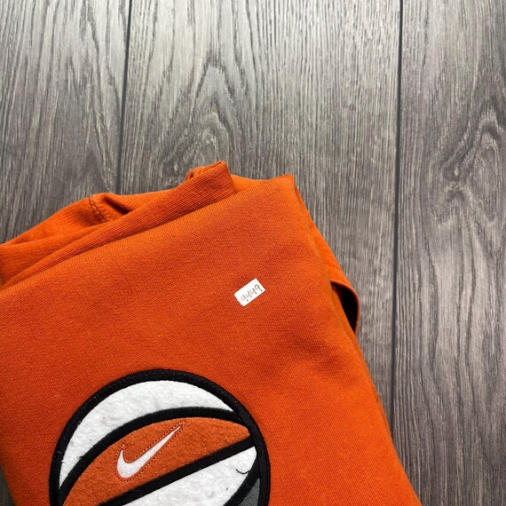 vintage orange nike sweatshirt