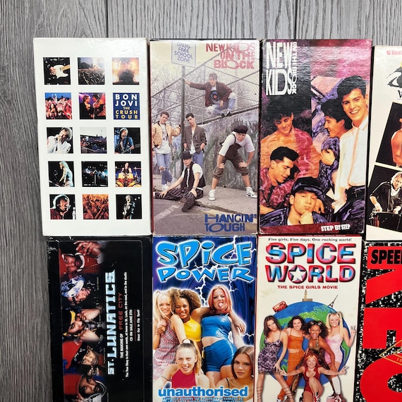 VHS Movie Music Band Bon Jovi Crush St Lunatics Free City