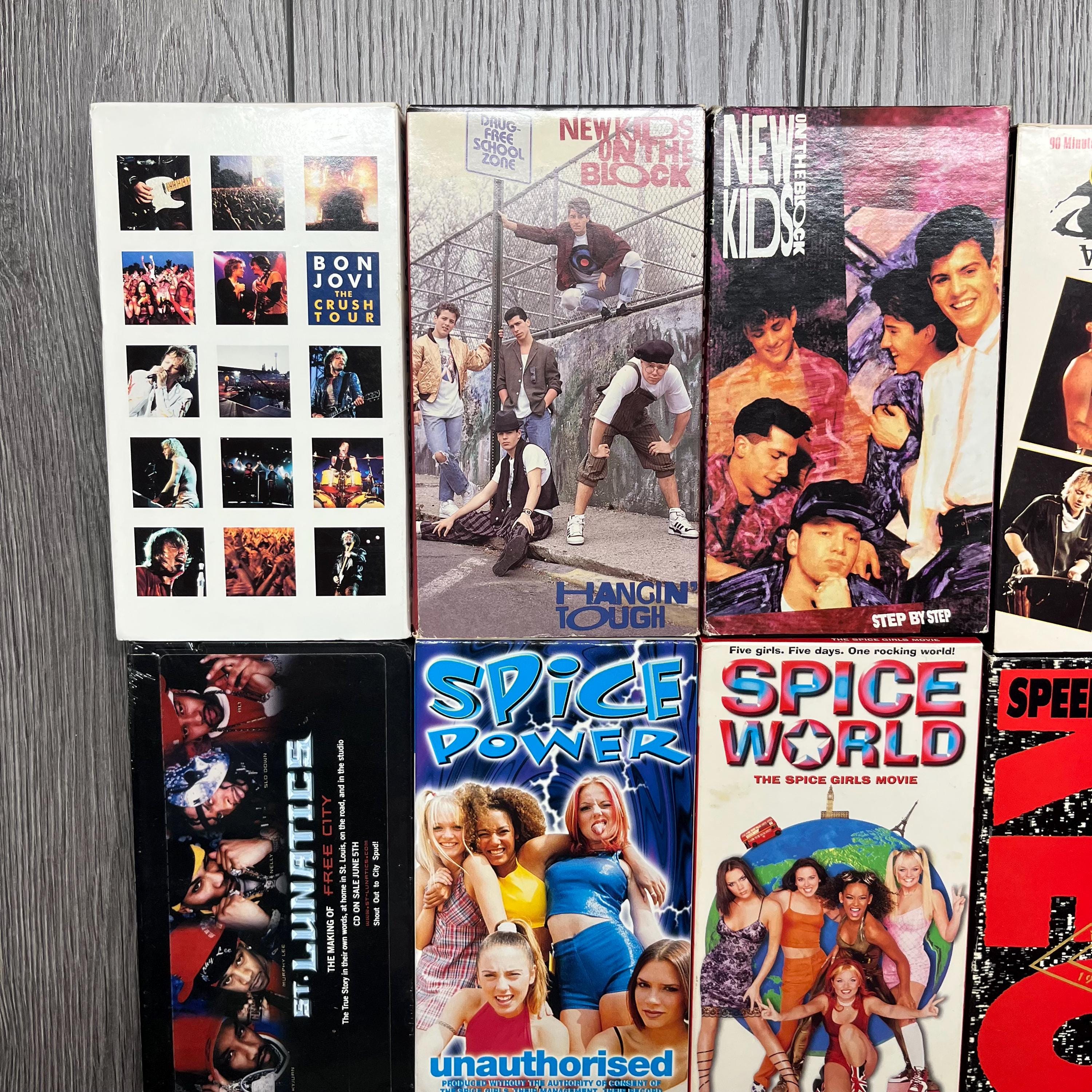 VHS Movie Music Band Bon Jovi Crush St Lunatics Free City