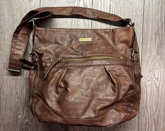Vintage Coach Mini Soho Leather Hobo Bag Brown 4145 Handbag