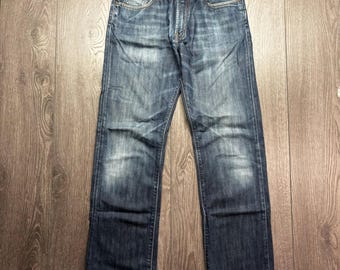 Gap 1969 - Jean homme coupe standard denim délavé foncé 30 x 32 n° 54023 G