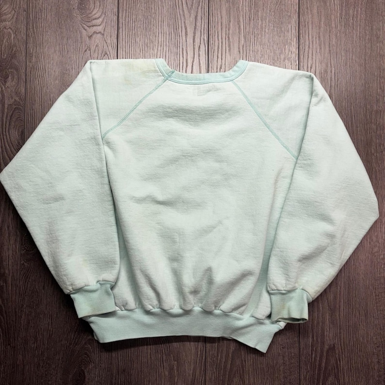 Vintage Mickey Mouse Niagara Falls Canada Sweatshirt Raglan Small 22x23 image 5