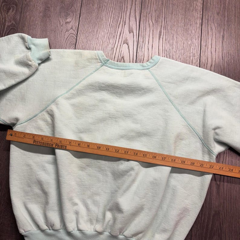 Vintage Mickey Mouse Niagara Falls Canada Sweatshirt Raglan Small 22x23 image 7