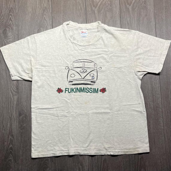 Vintage Grateful Dead Jerry Garcia 1990s Memorial Fukinmissm XL