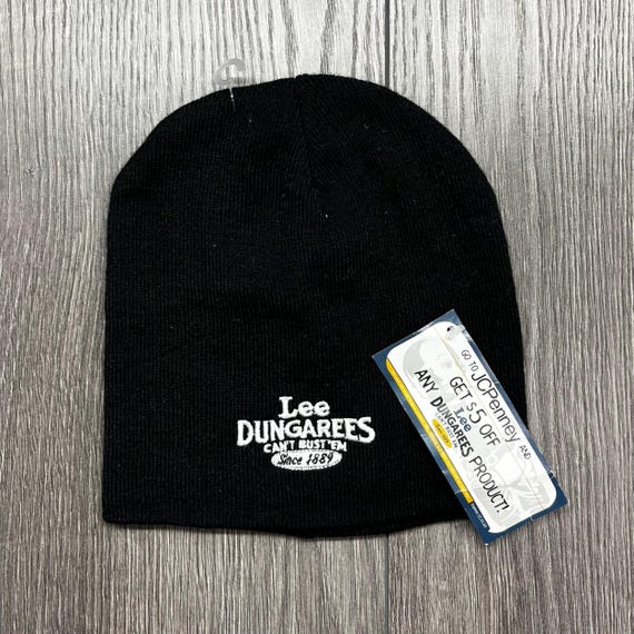 Vintage Lee Dungaree Deadstock Knit Hat Beanie Skull Cap  display picture 2