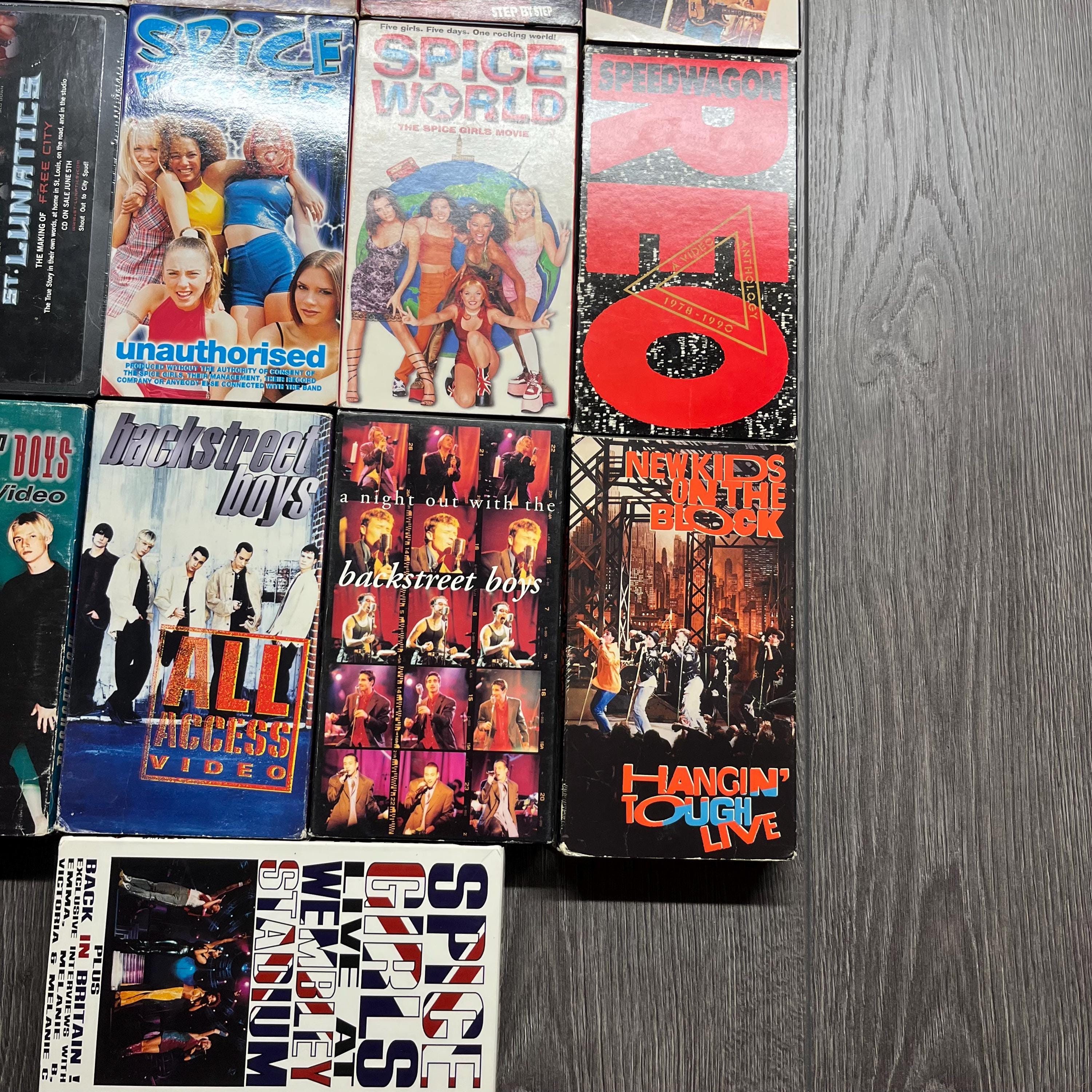 VHS Movie Music Band Bon Jovi Crush St Lunatics Free City Sealed