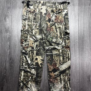 Yukon Gear 36 x 30 Mossy Oak Real Tree Camo Cargo Pants Vintage Y2K Large image 4