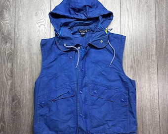 Vtg Ralph Lauren Full Zip Vest Size Small Color Block CP-RL92 1992 Polo Sport