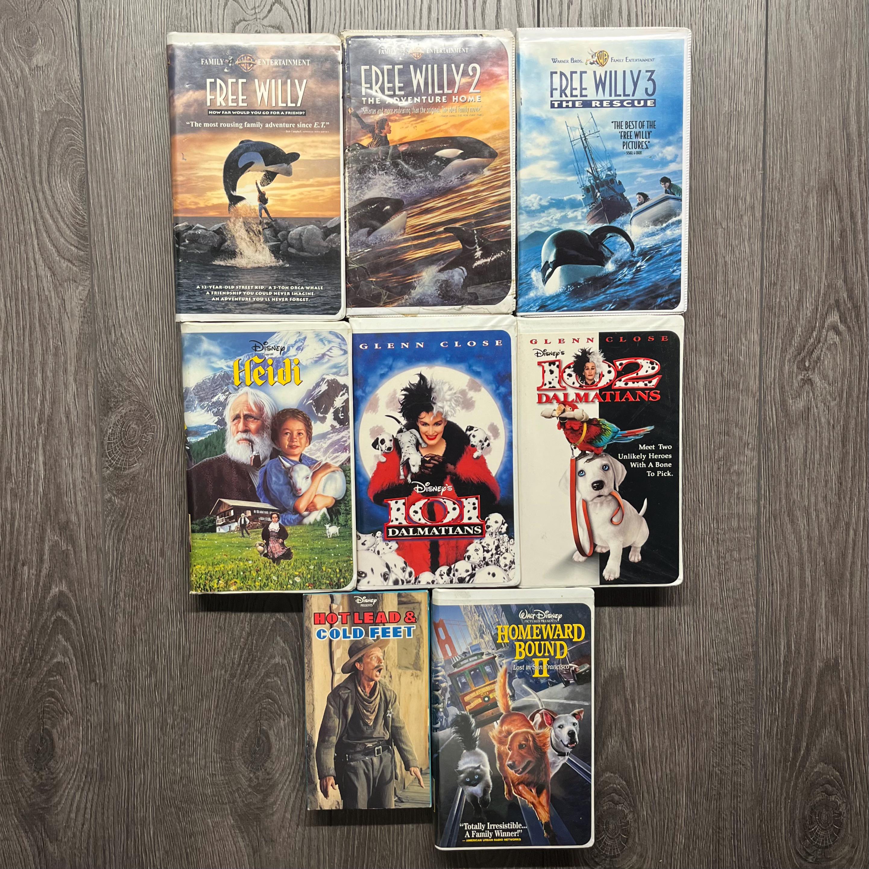 フリー・ウィリー2　新しい仲間　VHS　吹替版 Free Willy 2 Vhs - Etsy