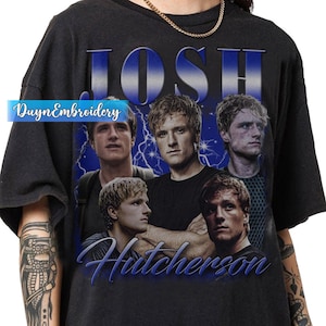 Vintage 90s Graphic Style Josh Hutcherson T-shirt, Josh Hutcherson Bootleg Rap Shirt, Gifts For Man And Women Unisex T-shirt