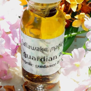 Guardian Angel Magickal Ritual Oil for Spiritual Protection Against Psychic Attack and Environmental Stress