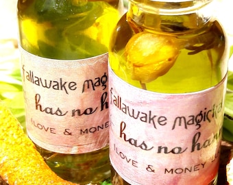 Has No Hanna Magickal Ritual Oil for Luck in Love and Money