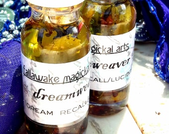 Dreamweaver Magickal Ritual Oil pour le rappel des rêves, les rêves lucides et intuitifs