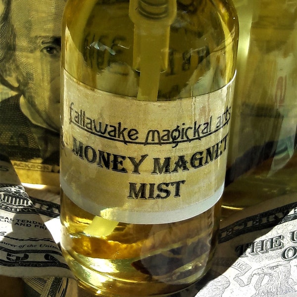 Money Magnet Magickal Mist -  Smokeless Smudge Spray