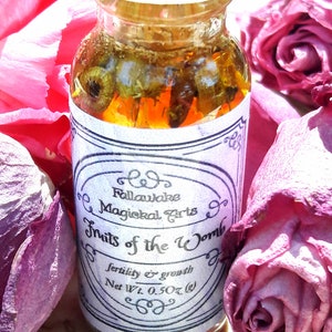 Fruits of the Womb Magickal Oil for Fertility, Growth, Abundance