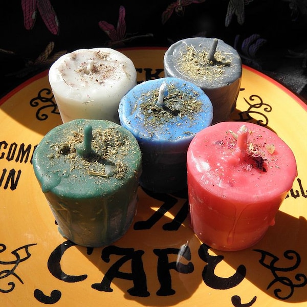 Ritual Candles - 2 Mix & Match Any Kind YOUR CHOICE: Spiritual/Meditation, Prosperity, Protection, Love, More