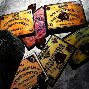 Lot de six (6) planches de Ouija, taille I, Mini-planches pour cadeaux de fête