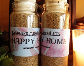 Happy Home Magick Ritual Incense Powdered Herbal Aromatherapy