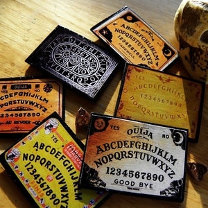 Six (6) Pack Ouija Board Size II Mini Pocket Boards Party Favors Small Boards