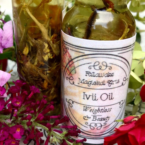 Ivii Goddess of Beauty Magickal Oil for Weightloss, Self Love, Eternal Youth, Forgiveness