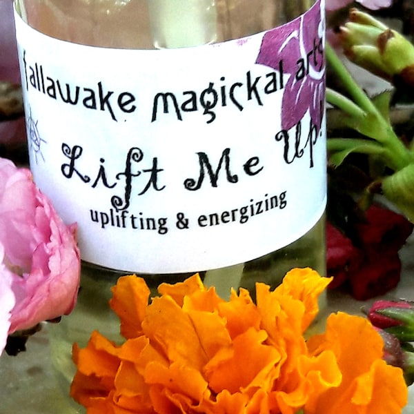 Lift Me Up Aromaterapispray – Upplyftande blomdoft, gul jade (30 ml)