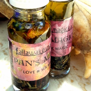 Pan&#39;s Magick Oil Sexy Beast Magickal Oil Unisex for Passion &  Sex Magic