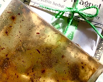 Money Magnet Glycerin Soap for Attracting Prosperity, Wealth, Business Success