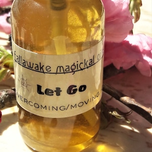 Let Go Magickal Ritual Mist for Overcoming, Release, and Emotional Healing  (1 oz)