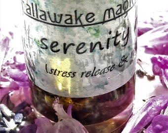 Serenity Now Magickal Ritual Oil - Stress Release and Relaxation