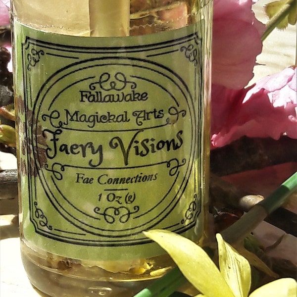 Faery Visions Magickal Mist Connection with the Fae, Elementals, and Devic Spirits