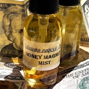Money Magnet Magickal Mist -  Smokeless Smudge Spray