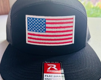 Sombrero con la bandera estadounidense