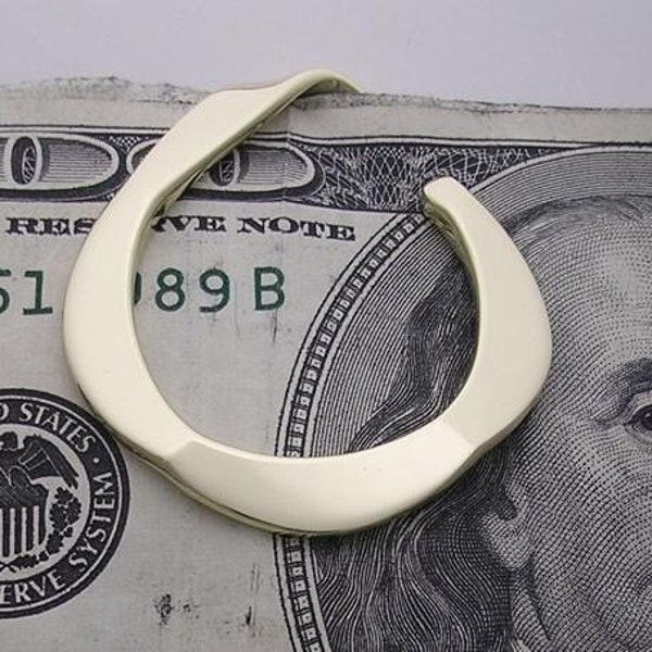 Money Clip in Brass