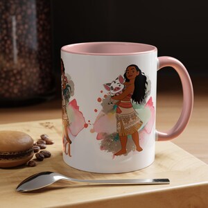 Pua Pig Moana Vibrant Character Coffee Mug, Cute Cartoon Mug, Gift for Kids, Unique Drinkware, Fun Kitchen Decor, Birthday Gift Idea